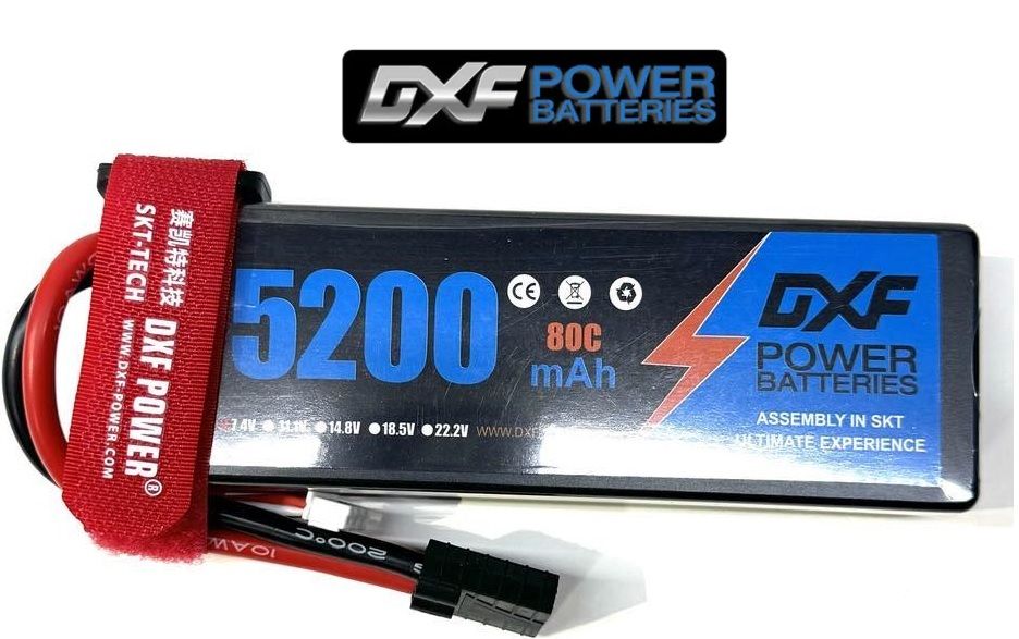 5200Mah 7.4V 80C 2S HardCase Lipo
