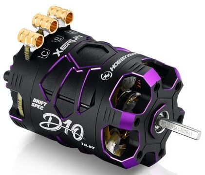 XeRun D10 Drift Motoru 13.50T Mor