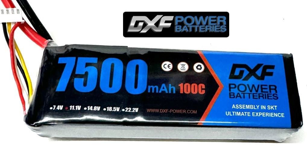 7500Mah 11.1V 100C Lipo Batarya