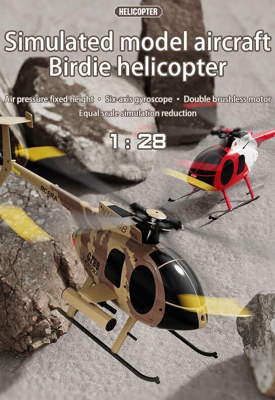 C189 MD500 RC Helicopter RTF