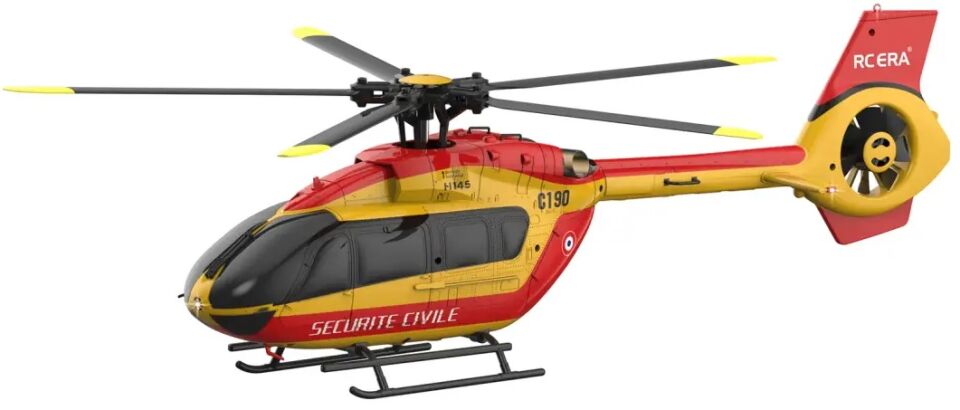 C190 H145 Gyro Stabilized RC Helicopter RTF Sarı