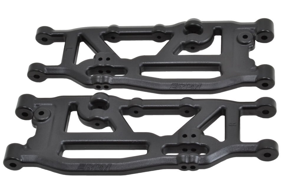 Rear A-arms for 6S versions of the ARRMA Kraton, Talion & Outcast V4-V5 Siyah