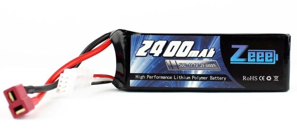 2400Mah 11.1V 3S 50C Lipo Batarya