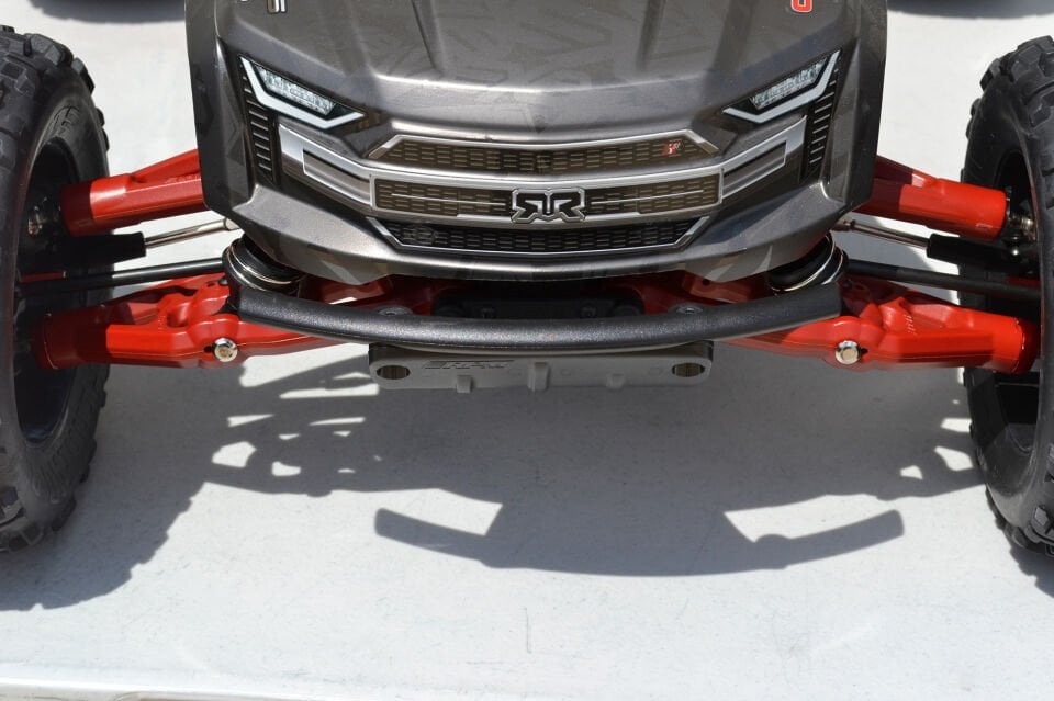 Front Left A-arms for the ARRMA 6S (V5-V6 & EXB) Red