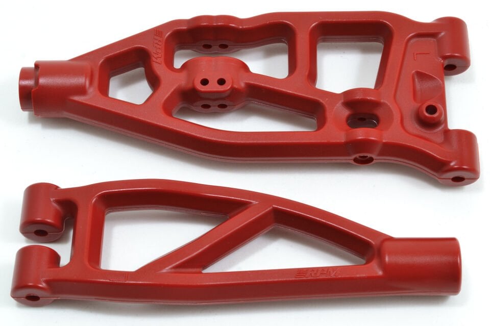 Front Left A-arms for the ARRMA 6S (V5-V6 & EXB) Red