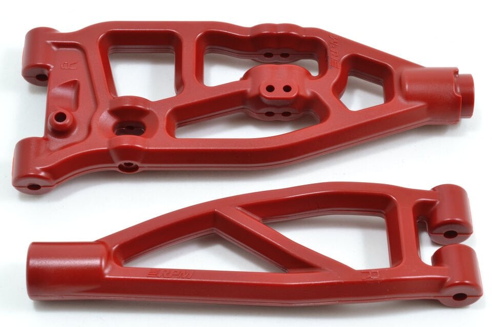 Front Right A-arms for the ARRMA 6S (V5-V6 & EXB) Red