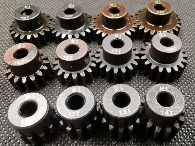 17T M1 5mm Shaft Pinion