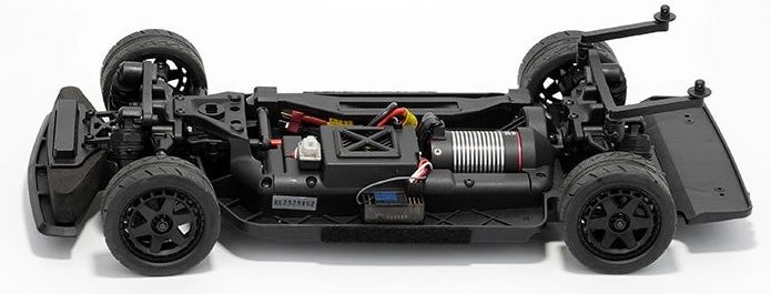 WEREWOLF 1/10 2.4Ghz 4WD Brushless BMW E30 M3 Siyah
