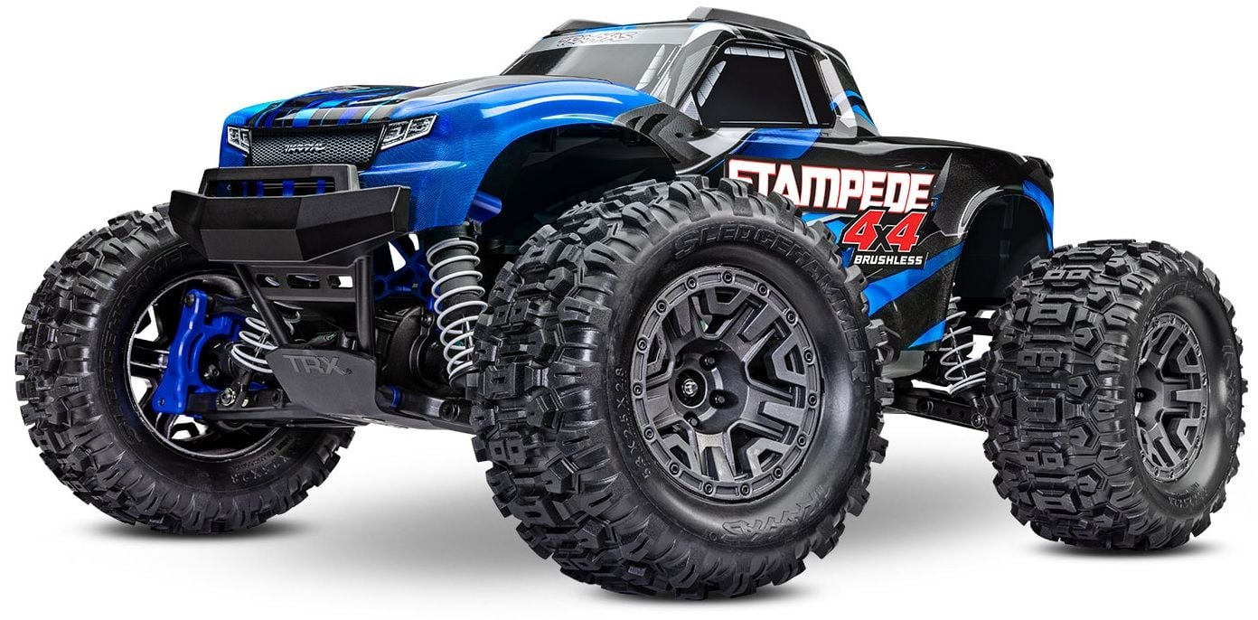 Stampede 4x4 BL-2S Brushless Mavi