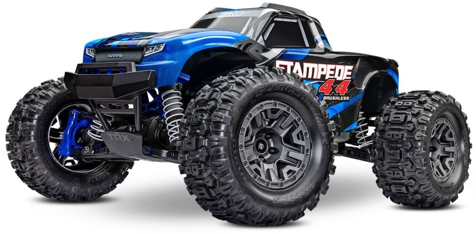 Stampede 4x4 BL-2S Brushless Mavi