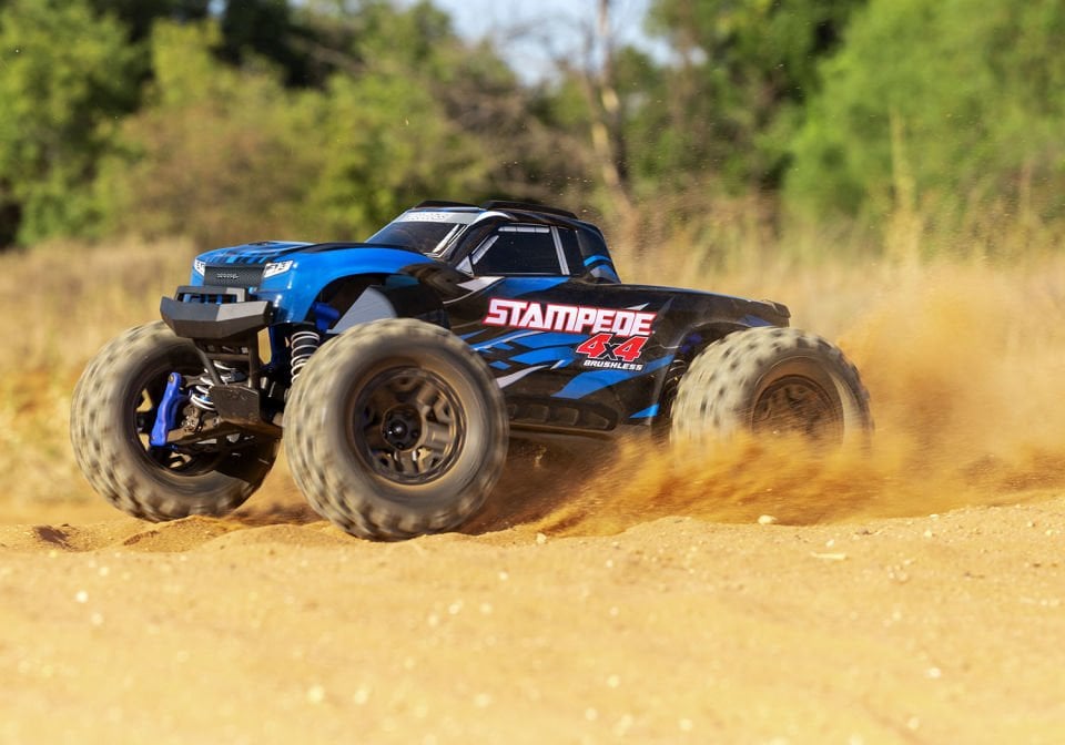 Stampede 4x4 BL-2S Brushless Mavi