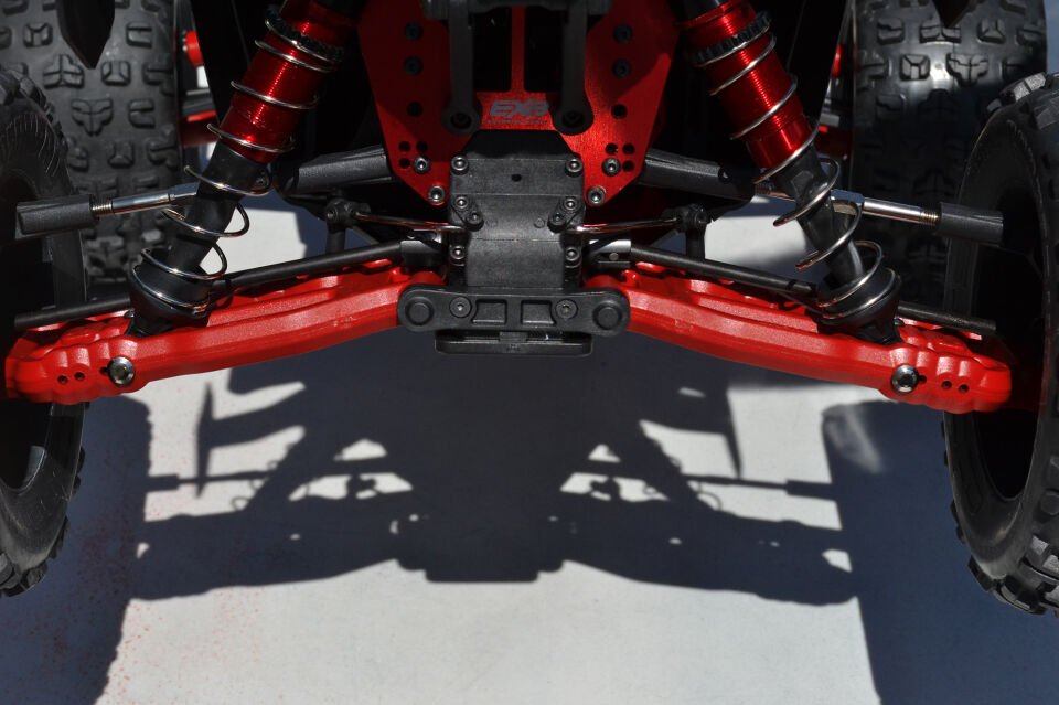Rear A-arms for the ARRMA 6S (V5-V6 & EXB) Kırmızı