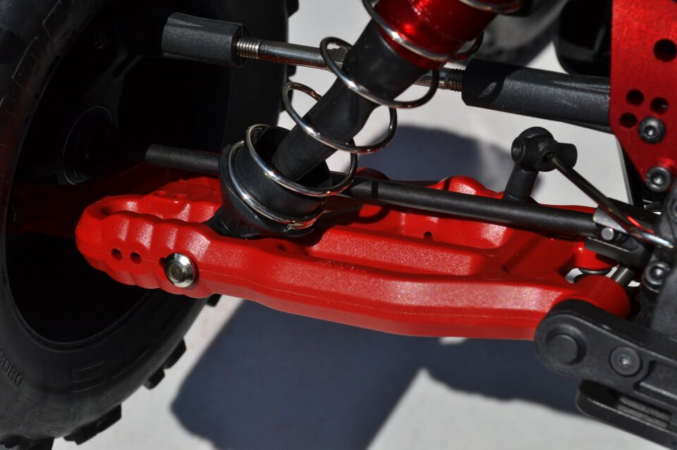Rear A-arms for the ARRMA 6S (V5-V6 & EXB) Kırmızı
