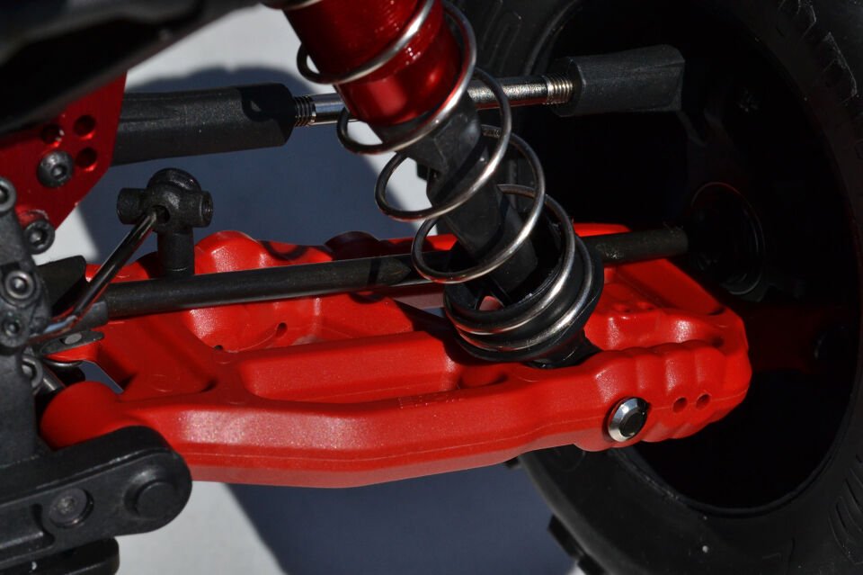 Rear A-arms for the ARRMA 6S (V5-V6 & EXB) Kırmızı