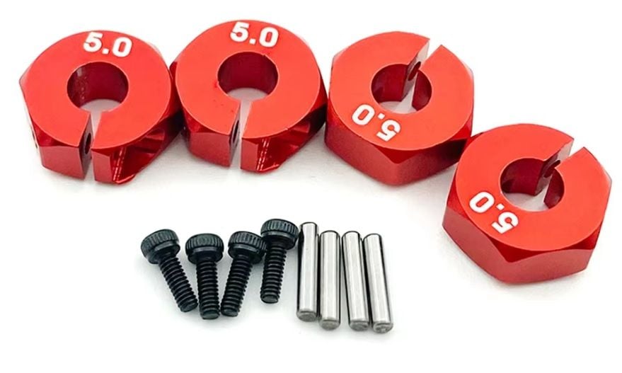 12mm Hex 5mm 4pc