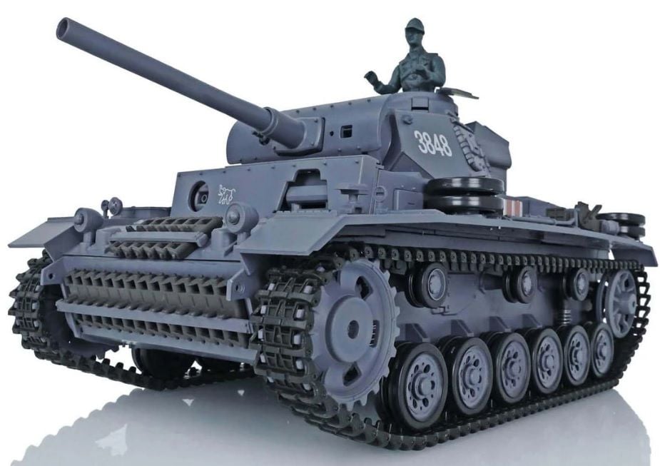 1/16 German Panzer III L RC Tank RTR (7.0 v) SES/IŞIK/BB/DUMAN