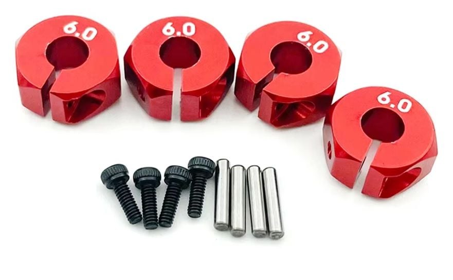 12mm Hex 6mm 4pc