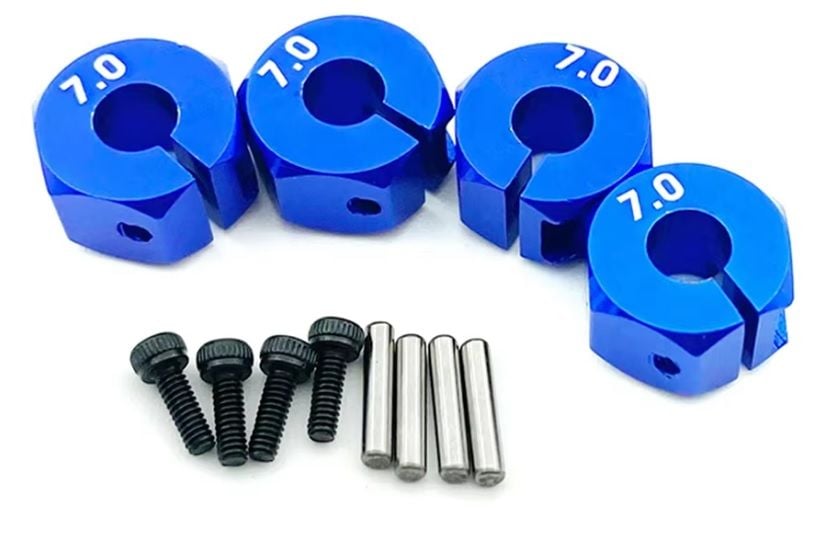 12mm Hex 7mm 4pc