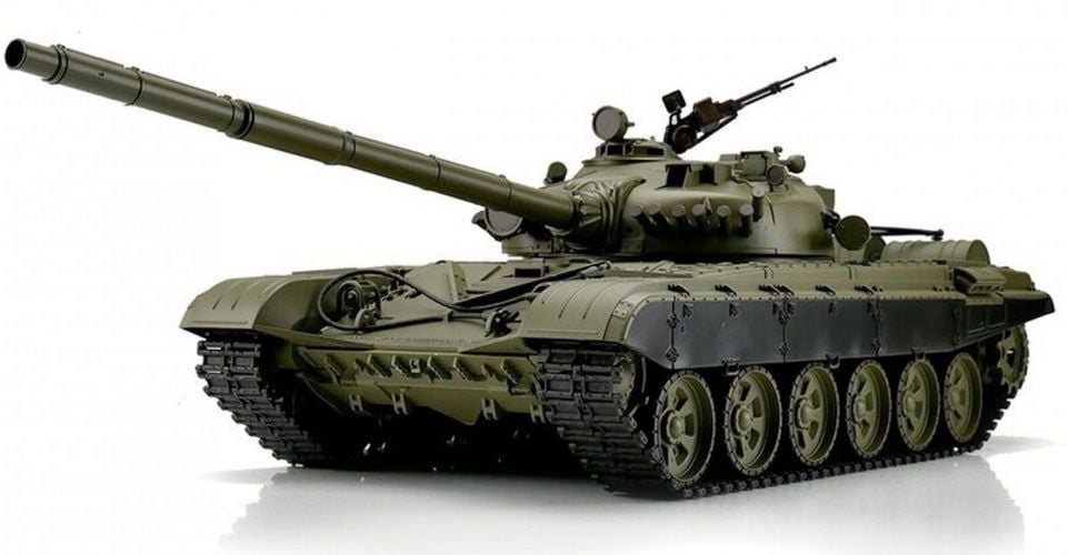 1/16 Russian T-72 Rc Tank (7.0 v) SES/IŞIK/BB/DUMAN