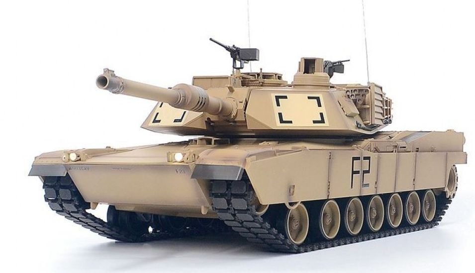 U.S. M1A2 Abrams 1/16 Rc Tank (7.0 v) SES/IŞIK/BB/DUMAN