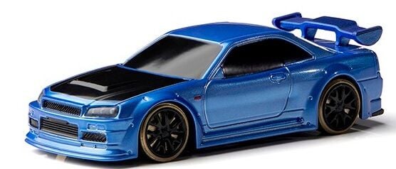 1/76 Micro Drift Nissan GT-R Mavi