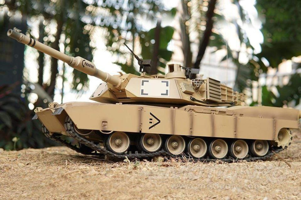 U.S. M1A2 Abrams 1/16 Rc Tank (7.0 v) SES/IŞIK/BB/DUMAN Upgrade Versiyon