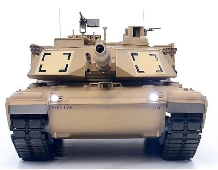 U.S. M1A2 Abrams 1/16 Rc Tank (7.0 v) SES/IŞIK/BB/DUMAN Upgrade Versiyon