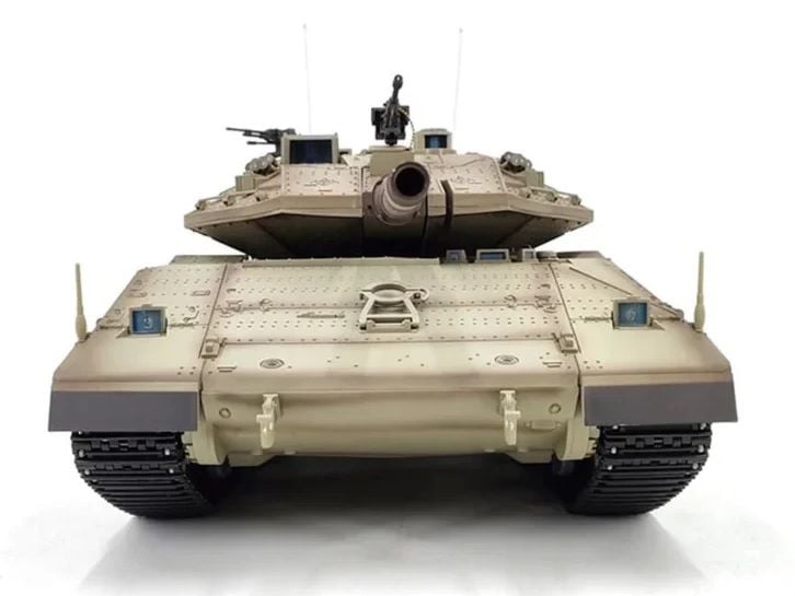 IDF Merkava MK IV 1/16 Rc Tank (7.0 v) SES/IŞIK/BB/DUMAN Pro Versiyon