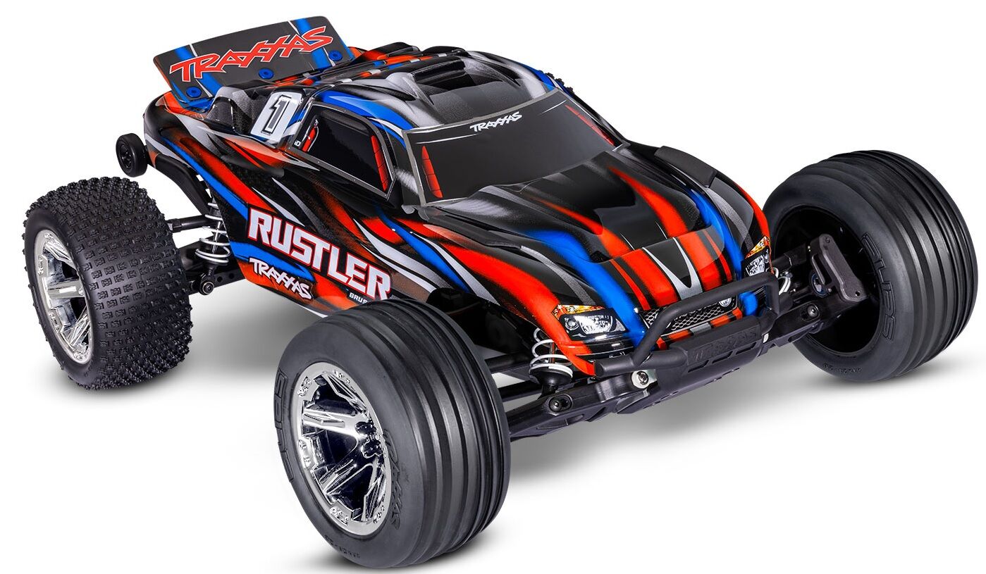 Rustler HD 2WD USB-C Kırmızı