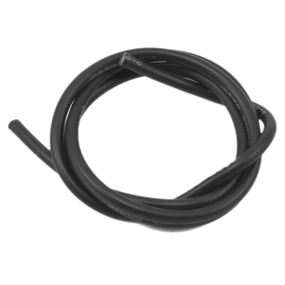 10Awg 1M Siyah Silikon Kablo