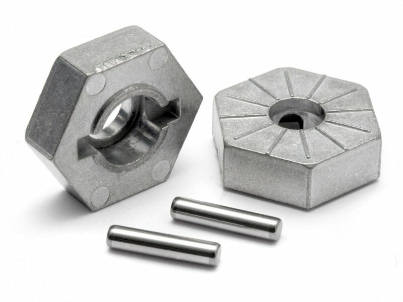 86804 Metal Hex Wheel Hub 17 mm & Pin (4pcs) Savage