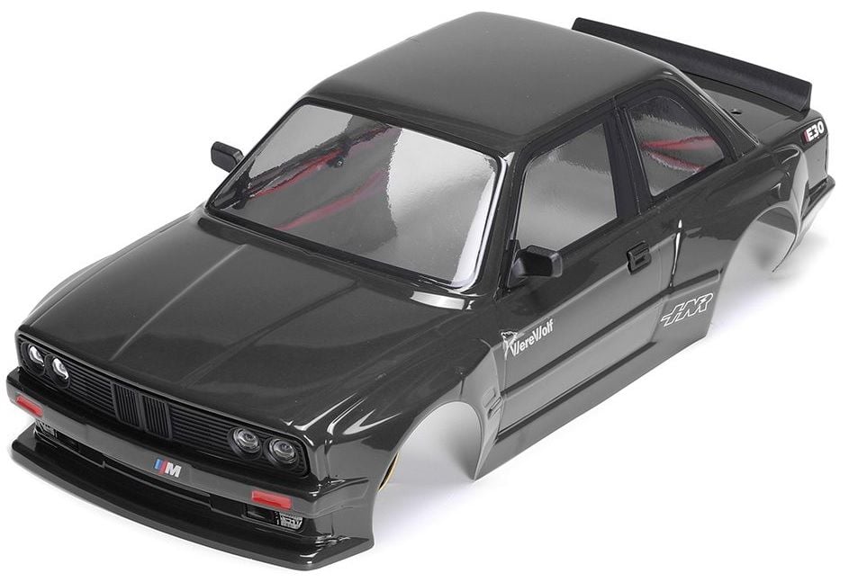 Werewolf 1/10 BMW E30 M3 Boyalı Kep ( Işık Seti  Ve Aksesuarları Dahil) Siyah