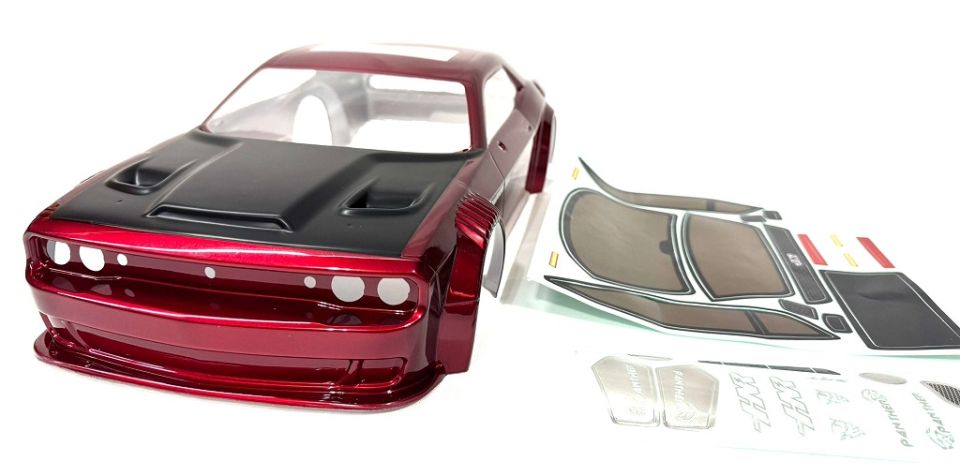 Panther 1/10 SRT Boyalı Kep ( Işık Seti Ve Aksesuarları Dahil Değildir) Kırmızı