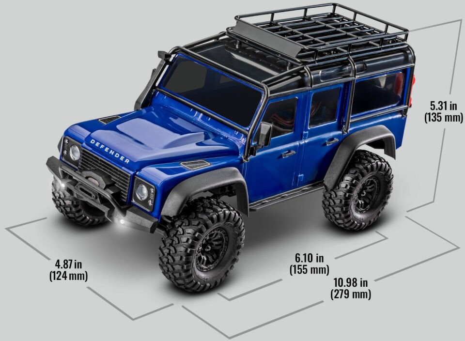TRX-4M Defender 1/18 Mini Crawler Yeşil