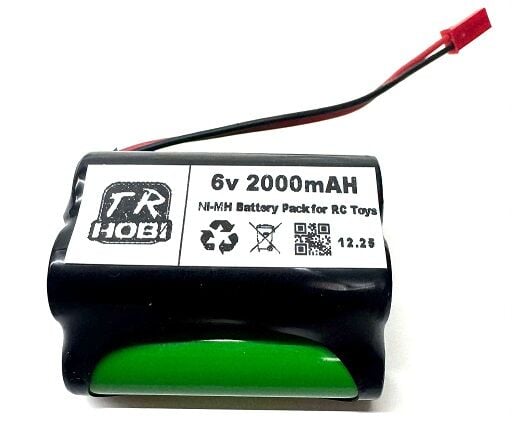 6V 2000mah Nimh Alıcı bataryası