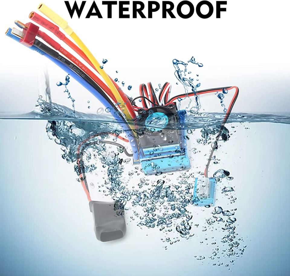 120A Fırçasız ESC Suya Karşı Dayanıklı