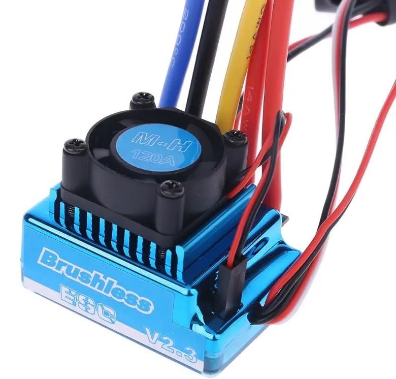 120A Fırçasız ESC Suya Karşı Dayanıklı