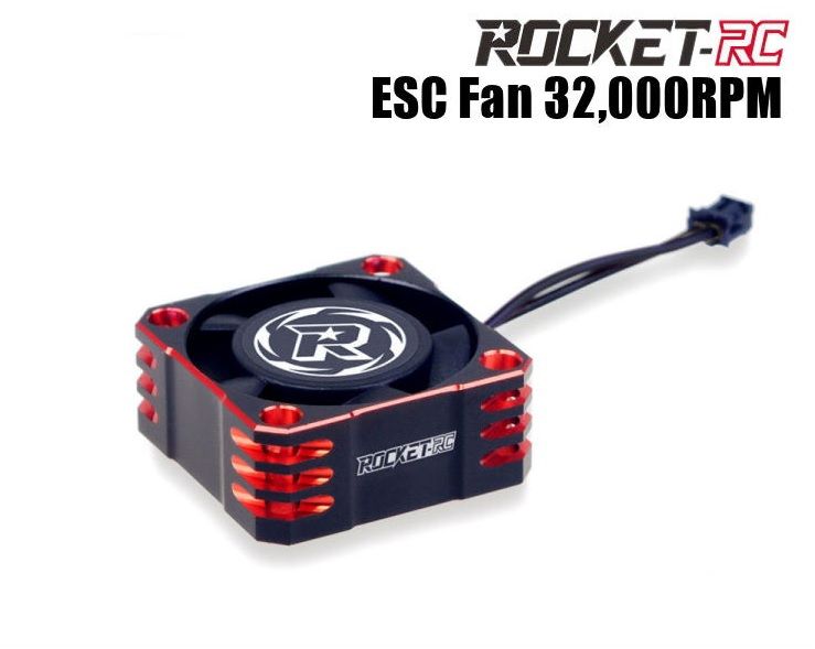 Rocket 25x25x10mm Turbo ESC Alüminyum Fan 32.000Rpm