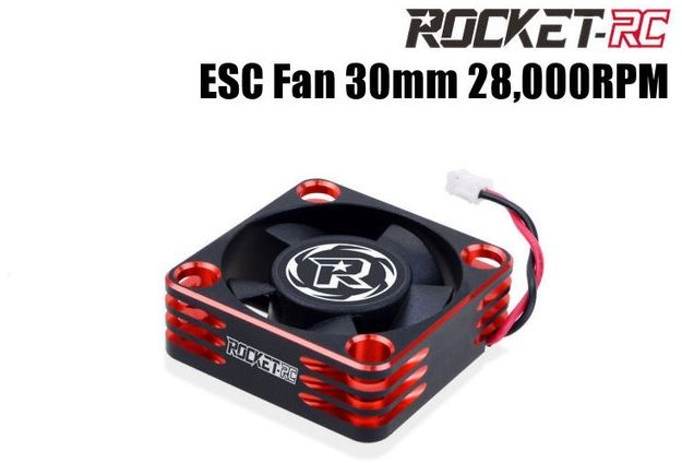 Rocket 30x30x10mm Turbo ESC Alüminyum Fan 28.000Rpm