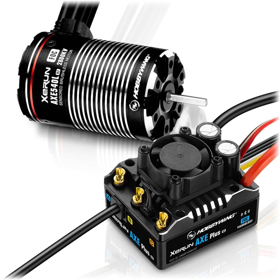 XeRun Axe R3 Esc / 540L 2800KV Motor R2 Combo Set