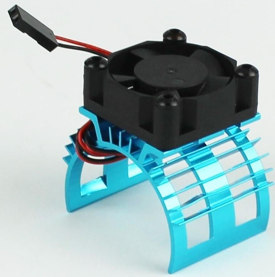 1/10 Alüminyum Motor için Soğutuculu Fan Kırmızı
