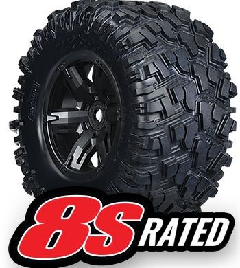 7772X X-Maxx 8S Tires 2Adet