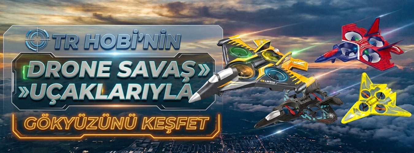 R/C Savaş Drone Uçak