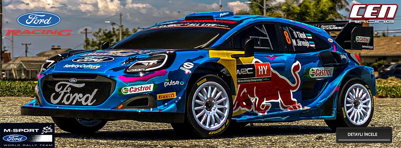 CEN Racing M-Sport 2023 Ford Puma Rally 1/8 RTR Brushless Rally Car