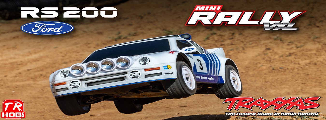 Traxxas Mini Rally VXL Ford RS200