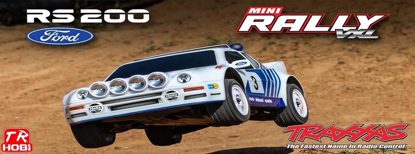 Traxxas Mini Rally VXL Ford RS200