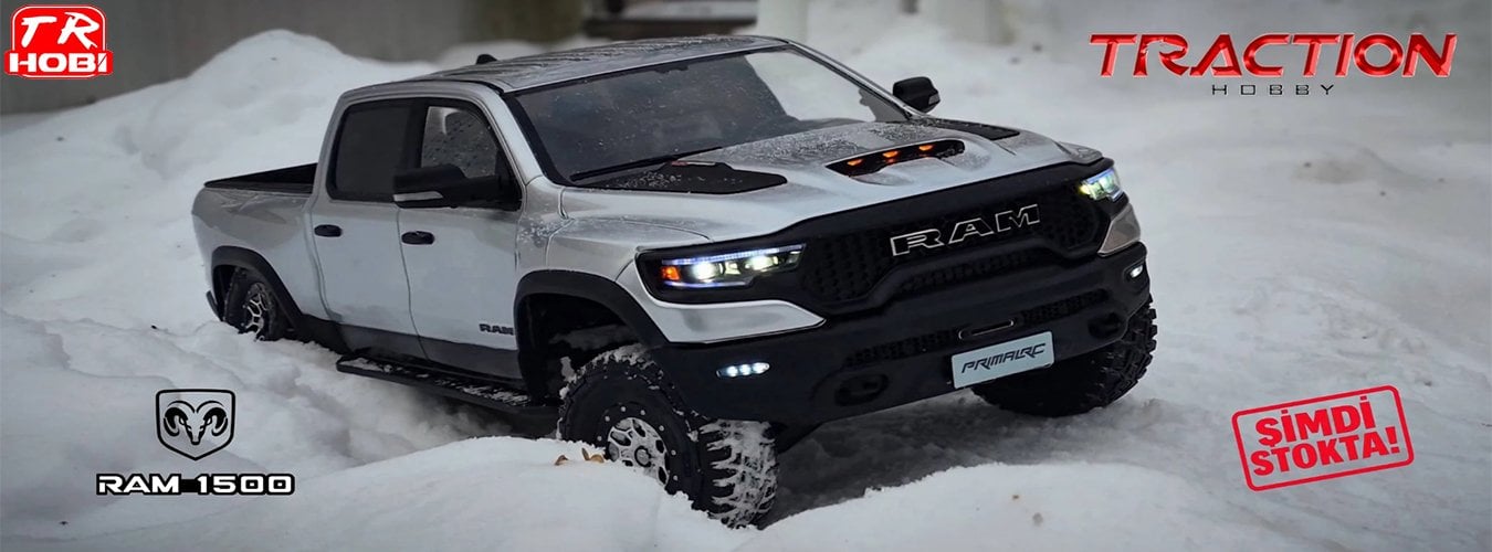 KM TRACTİON HOBBY 1/8 DODGE RAM 1500 Brushless