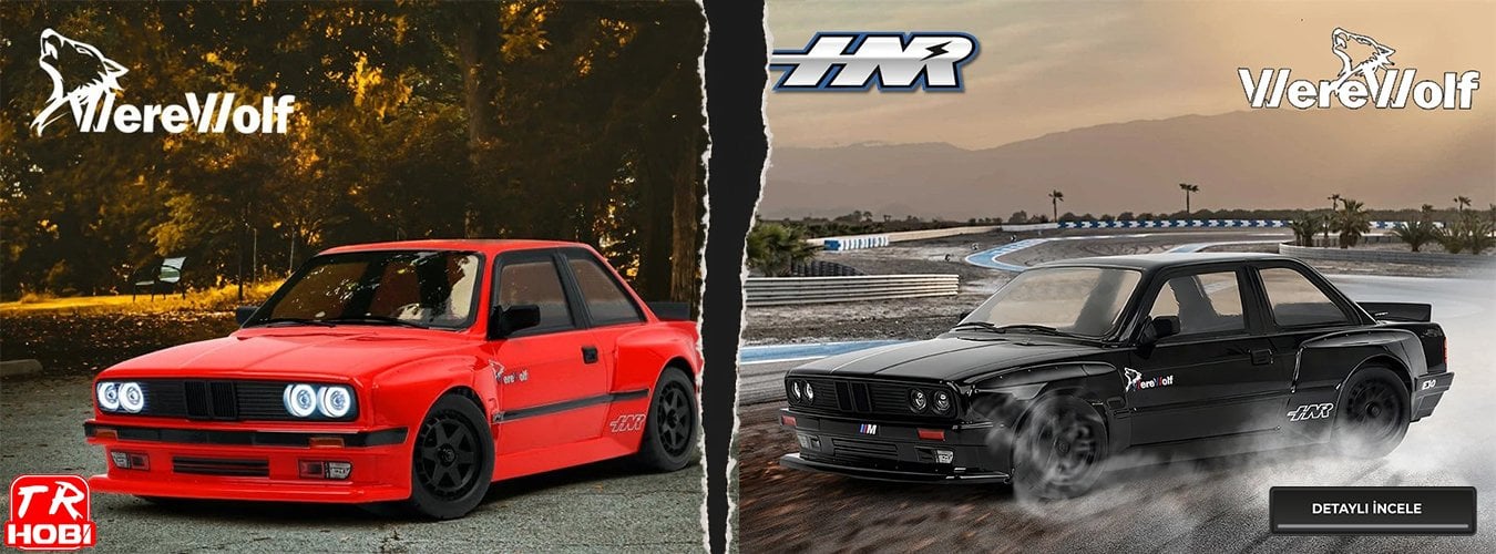 HNR WEREWOLF 1/10 2.4Ghz 4WD Brushless BMW E30 M3